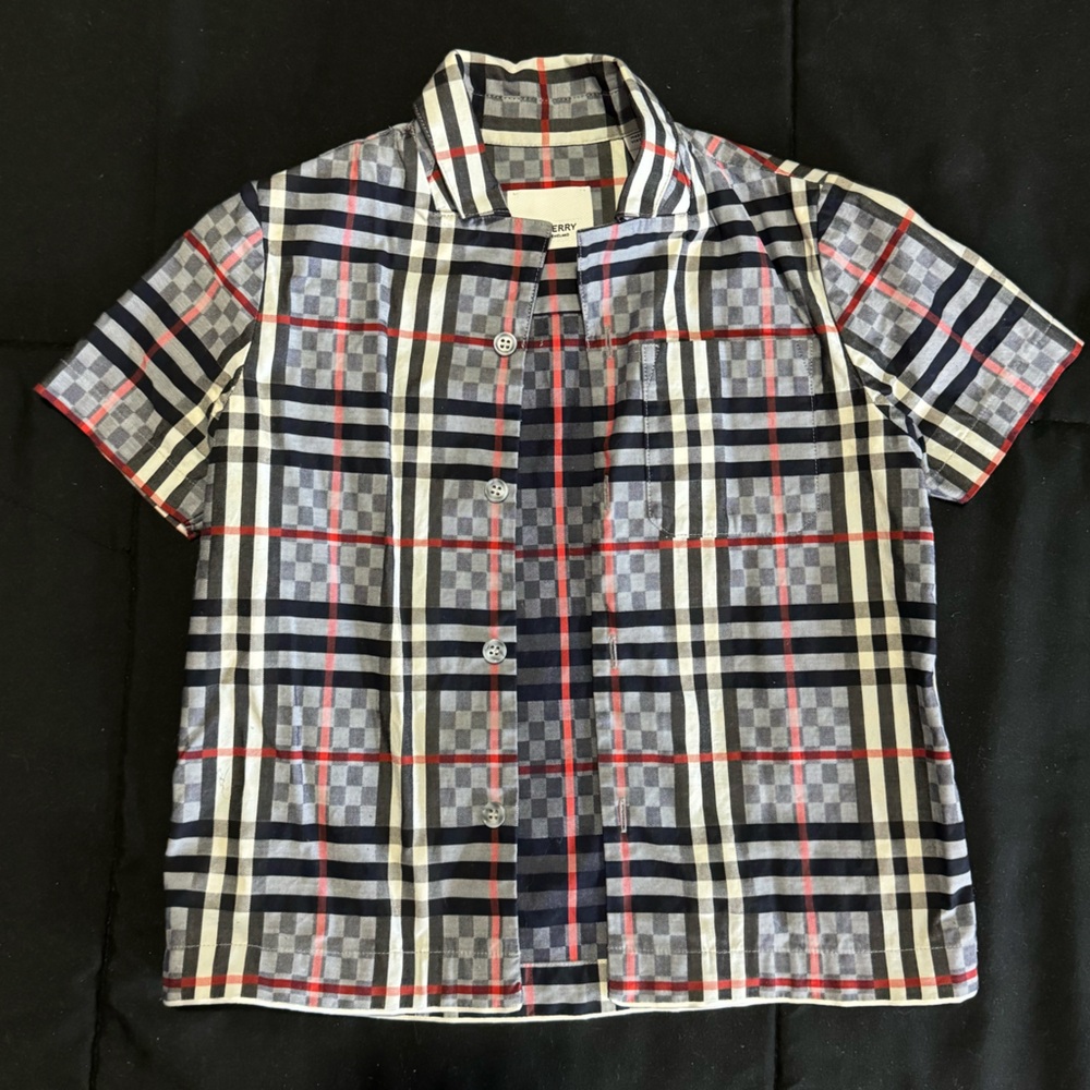 Boys Burberry Shirt